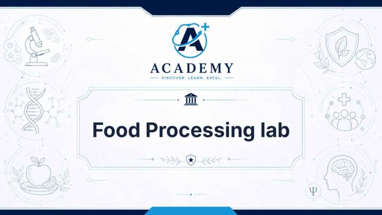 Food Processing lab