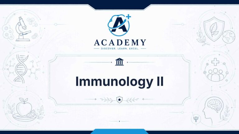 Immunology II