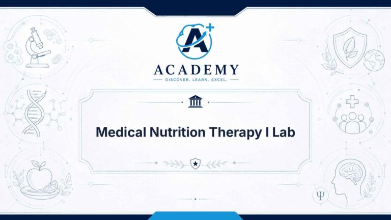 Medical Nutrition Therapy I Lab