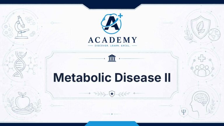 Metabolic Disease II