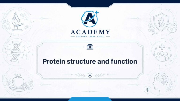 Protein structure and function