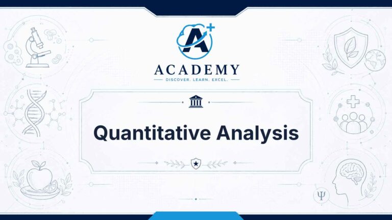 Quantitative Analysis